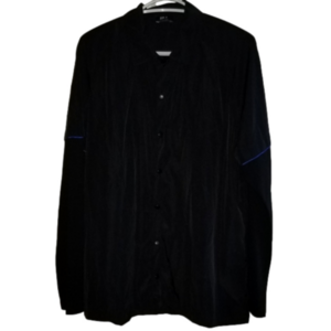 Zara Man Snap Front Long Sleeve Button Up Size L